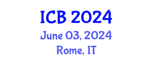 International Conference on Bioethics (ICB) June 03, 2024 - Rome, Italy