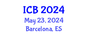 International Conference on Bioethics (ICB) May 23, 2024 - Barcelona, Spain