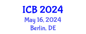 International Conference on Bioethics (ICB) May 16, 2024 - Berlin, Germany