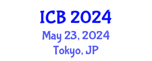 International Conference on Bioethics (ICB) May 23, 2024 - Tokyo, Japan
