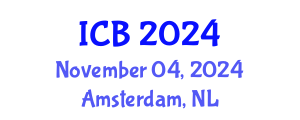International Conference on Bioethics (ICB) November 04, 2024 - Amsterdam, Netherlands