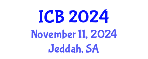 International Conference on Bioethics (ICB) November 11, 2024 - Jeddah, Saudi Arabia