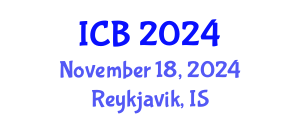 International Conference on Bioethics (ICB) November 18, 2024 - Reykjavik, Iceland