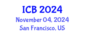 International Conference on Bioethics (ICB) November 04, 2024 - San Francisco, United States
