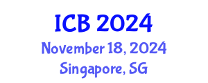 International Conference on Bioethics (ICB) November 18, 2024 - Singapore, Singapore