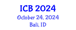 International Conference on Bioethics (ICB) October 24, 2024 - Bali, Indonesia