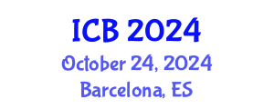 International Conference on Bioethics (ICB) October 24, 2024 - Barcelona, Spain
