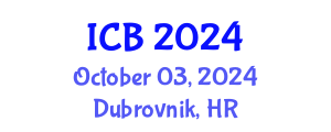 International Conference on Bioethics (ICB) October 03, 2024 - Dubrovnik, Croatia