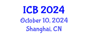 International Conference on Bioethics (ICB) October 10, 2024 - Shanghai, China