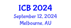 International Conference on Bioethics (ICB) September 12, 2024 - Melbourne, Australia