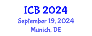 International Conference on Bioethics (ICB) September 19, 2024 - Munich, Germany