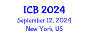 International Conference on Bioethics (ICB) September 12, 2024 - New York, United States