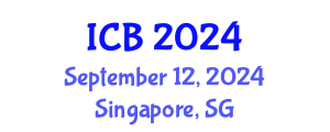 International Conference on Bioethics (ICB) September 12, 2024 - Singapore, Singapore