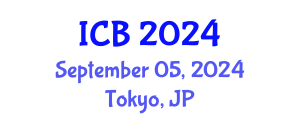 International Conference on Bioethics (ICB) September 05, 2024 - Tokyo, Japan