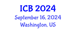 International Conference on Bioethics (ICB) September 16, 2024 - Washington, United States
