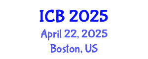 International Conference on Bioethics (ICB) April 22, 2025 - Boston, United States