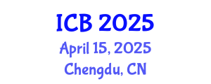 International Conference on Bioethics (ICB) April 15, 2025 - Chengdu, China