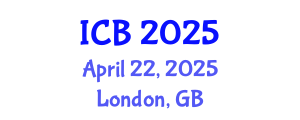 International Conference on Bioethics (ICB) April 22, 2025 - London, United Kingdom