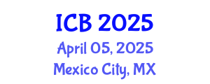 International Conference on Bioethics (ICB) April 05, 2025 - Mexico City, Mexico