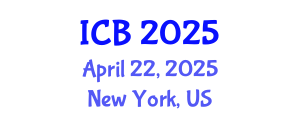 International Conference on Bioethics (ICB) April 22, 2025 - New York, United States