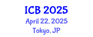 International Conference on Bioethics (ICB) April 22, 2025 - Tokyo, Japan