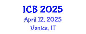 International Conference on Bioethics (ICB) April 12, 2025 - Venice, Italy