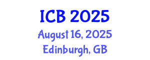 International Conference on Bioethics (ICB) August 16, 2025 - Edinburgh, United Kingdom
