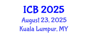 International Conference on Bioethics (ICB) August 23, 2025 - Kuala Lumpur, Malaysia