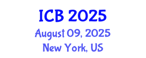 International Conference on Bioethics (ICB) August 09, 2025 - New York, United States
