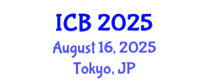 International Conference on Bioethics (ICB) August 16, 2025 - Tokyo, Japan