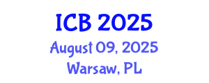 International Conference on Bioethics (ICB) August 09, 2025 - Warsaw, Poland