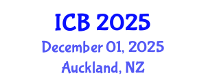 International Conference on Bioethics (ICB) December 01, 2025 - Auckland, New Zealand