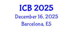 International Conference on Bioethics (ICB) December 16, 2025 - Barcelona, Spain