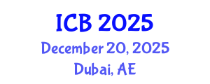 International Conference on Bioethics (ICB) December 20, 2025 - Dubai, United Arab Emirates