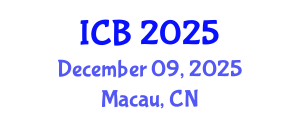 International Conference on Bioethics (ICB) December 09, 2025 - Macau, China
