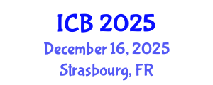 International Conference on Bioethics (ICB) December 16, 2025 - Strasbourg, France
