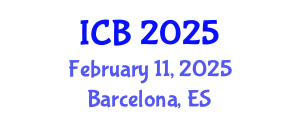 International Conference on Bioethics (ICB) February 11, 2025 - Barcelona, Spain