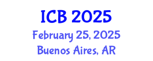International Conference on Bioethics (ICB) February 25, 2025 - Buenos Aires, Argentina