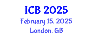 International Conference on Bioethics (ICB) February 15, 2025 - London, United Kingdom