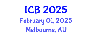 International Conference on Bioethics (ICB) February 01, 2025 - Melbourne, Australia