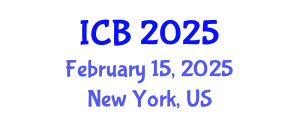 International Conference on Bioethics (ICB) February 15, 2025 - New York, United States