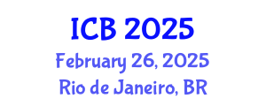 International Conference on Bioethics (ICB) February 26, 2025 - Rio de Janeiro, Brazil