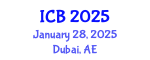 International Conference on Bioethics (ICB) January 28, 2025 - Dubai, United Arab Emirates