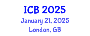 International Conference on Bioethics (ICB) January 21, 2025 - London, United Kingdom