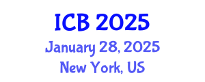 International Conference on Bioethics (ICB) January 28, 2025 - New York, United States