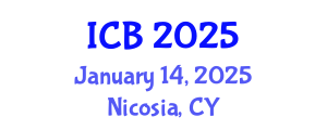 International Conference on Bioethics (ICB) January 14, 2025 - Nicosia, Cyprus