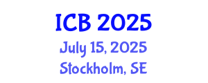 International Conference on Bioethics (ICB) July 15, 2025 - Stockholm, Sweden