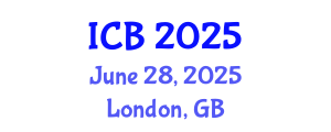 International Conference on Bioethics (ICB) June 28, 2025 - London, United Kingdom