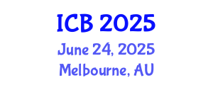 International Conference on Bioethics (ICB) June 24, 2025 - Melbourne, Australia