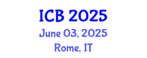 International Conference on Bioethics (ICB) June 03, 2025 - Rome, Italy
